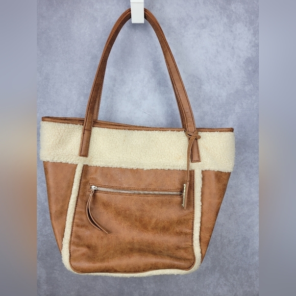 Nine West The Big Reveal Tote, Chipmunk/Natural - Picture 1 of 16